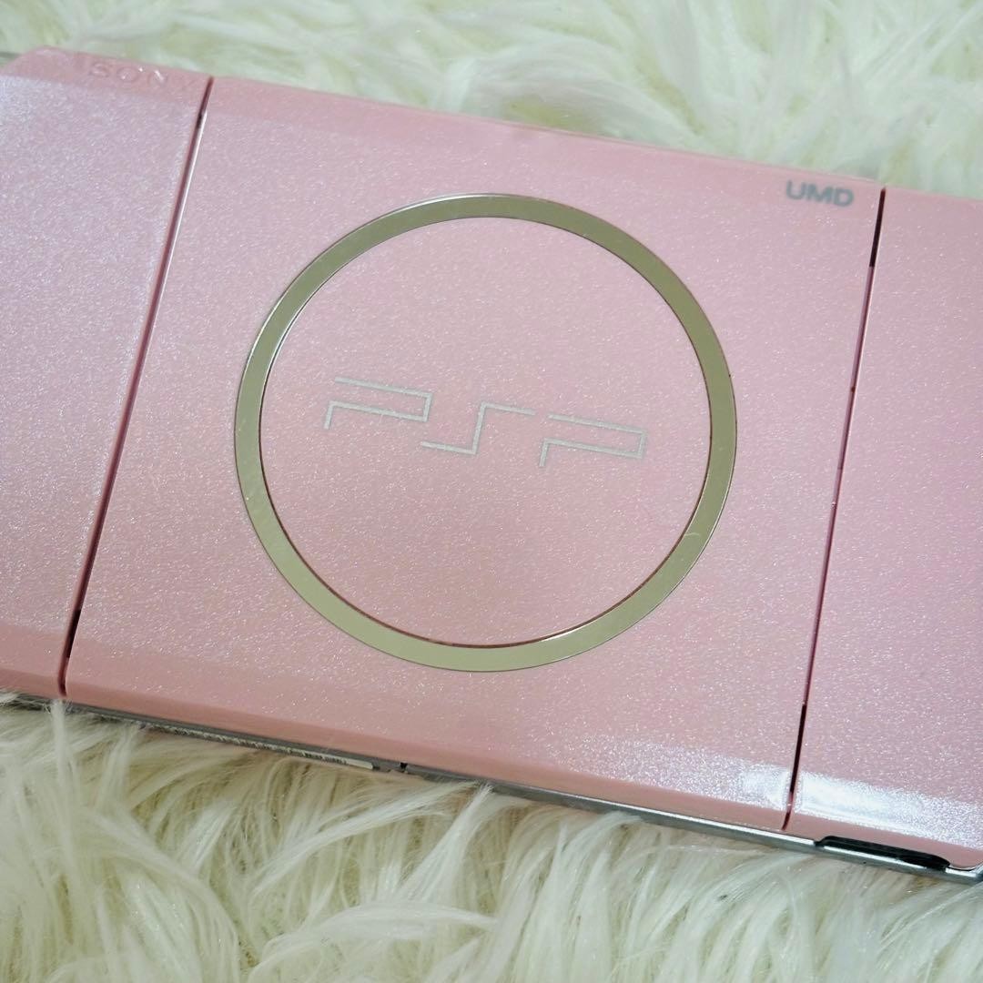 Excellent Sony PSP-3000 PSP 3000 Console Pink Region Free