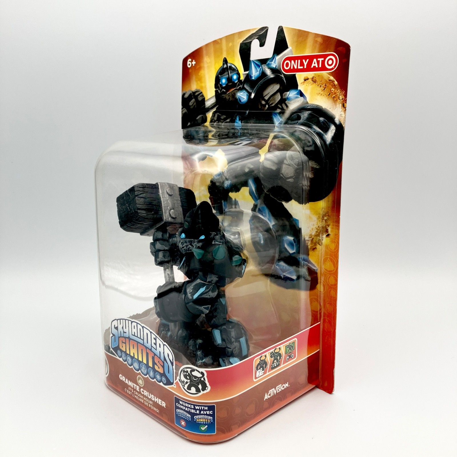 Skylanders Giants Granite Crusher Figure Target Exclusive Variant NEW SEALED
