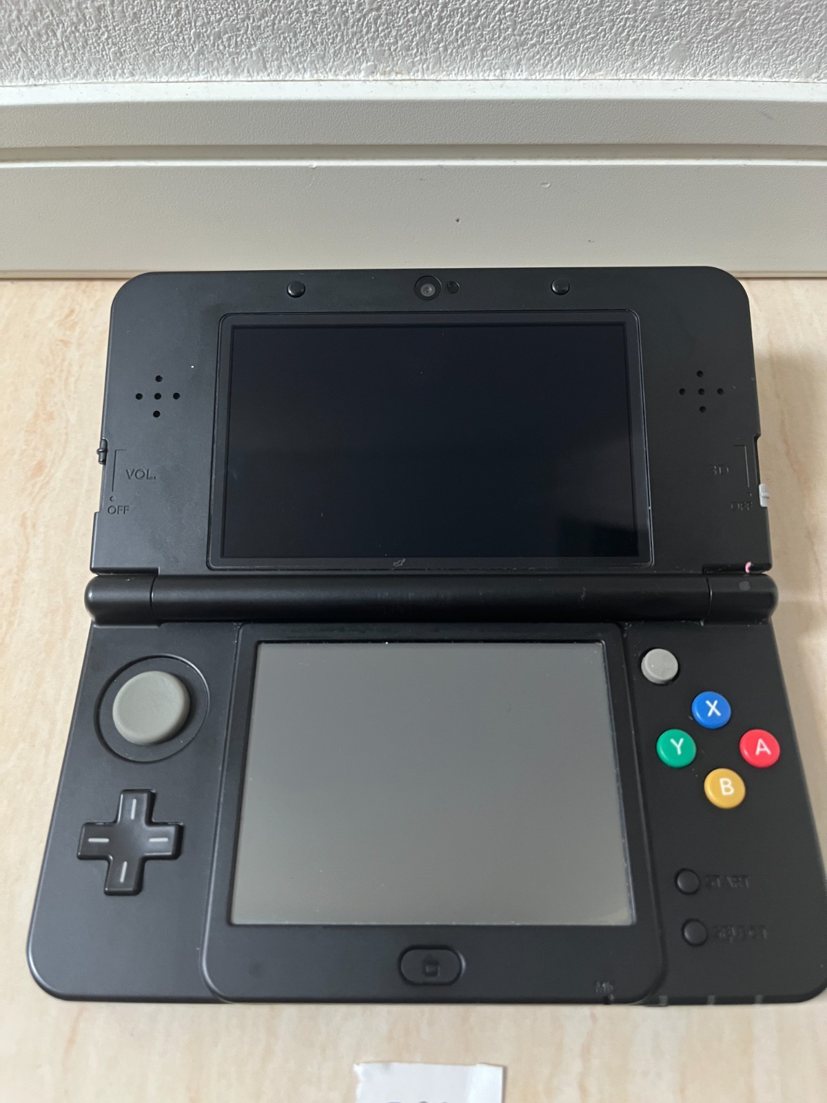 New Nintendo 3DS Super Mario Black Friday Edition Tested Excellent Japan T021