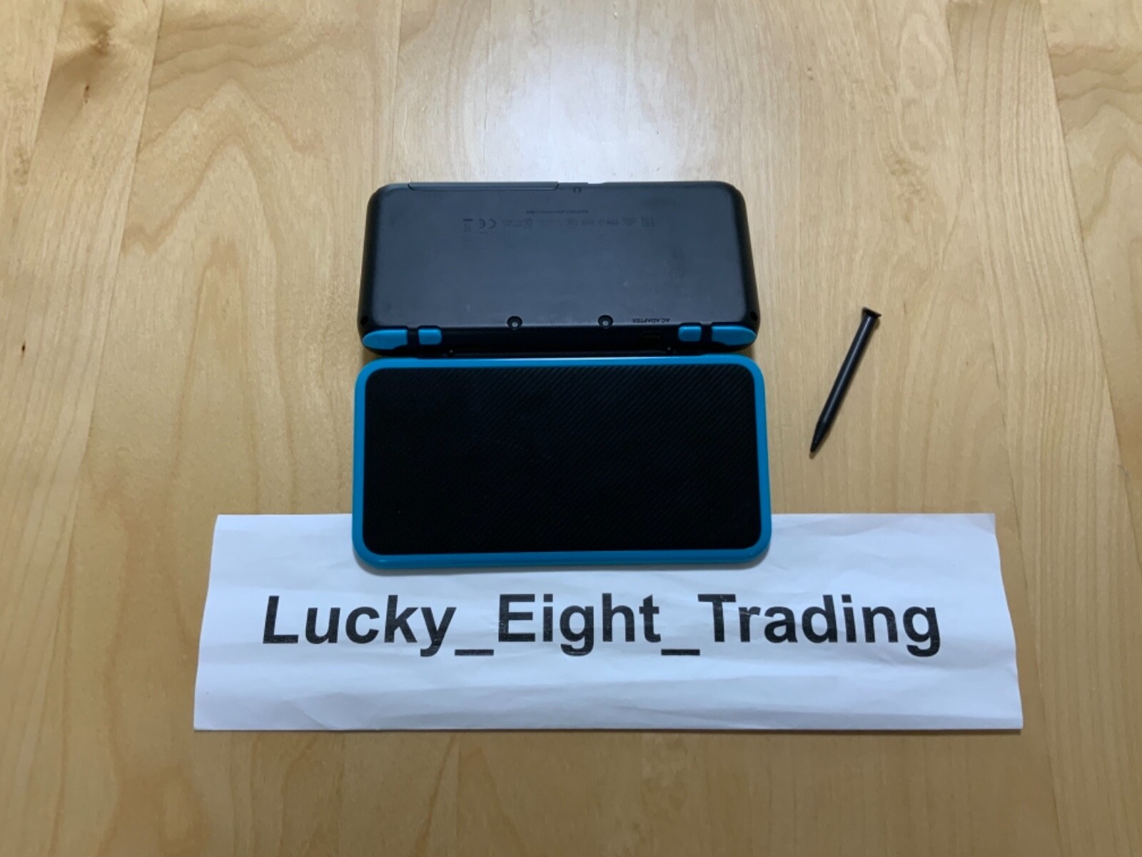 New Nintendo 2DS XL LL Black Turquoise Console Charger Japanese ver [CC]