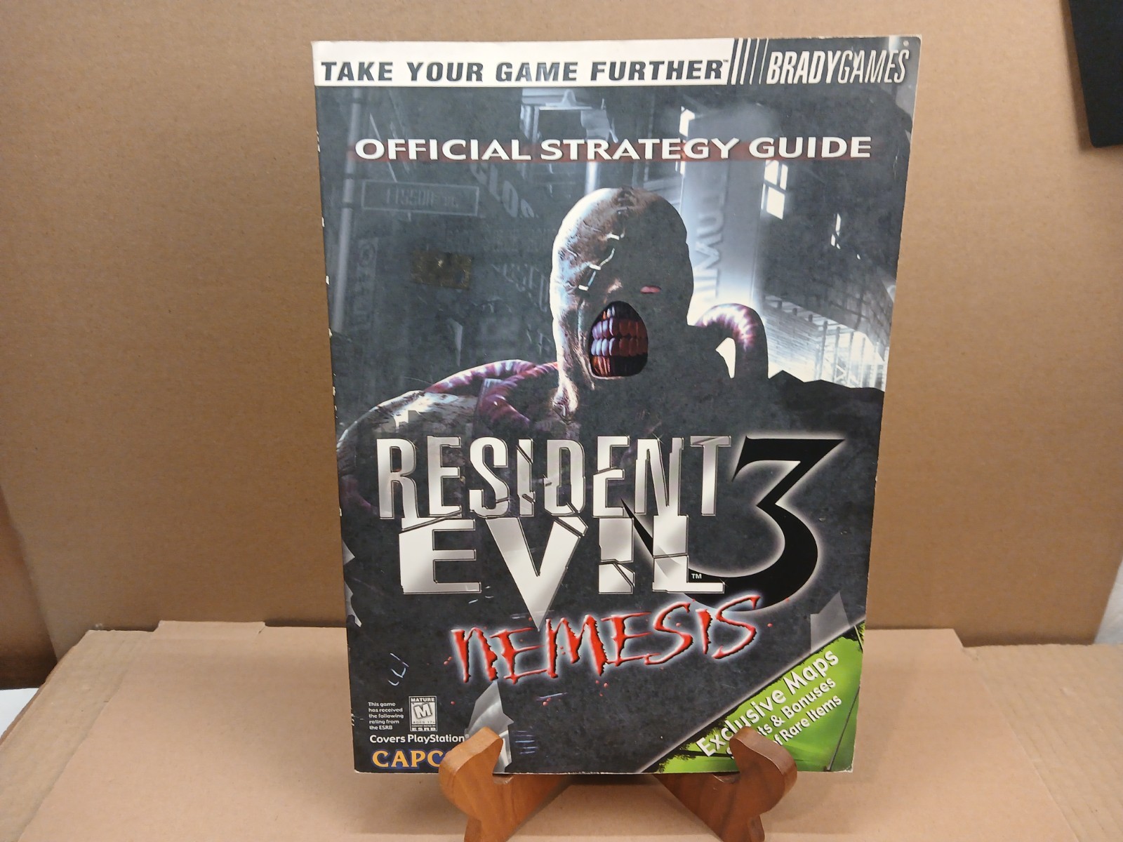 BradyGames Resident Evil 3 Nemesis Official Strategy Guide with Poster Pre-Owned