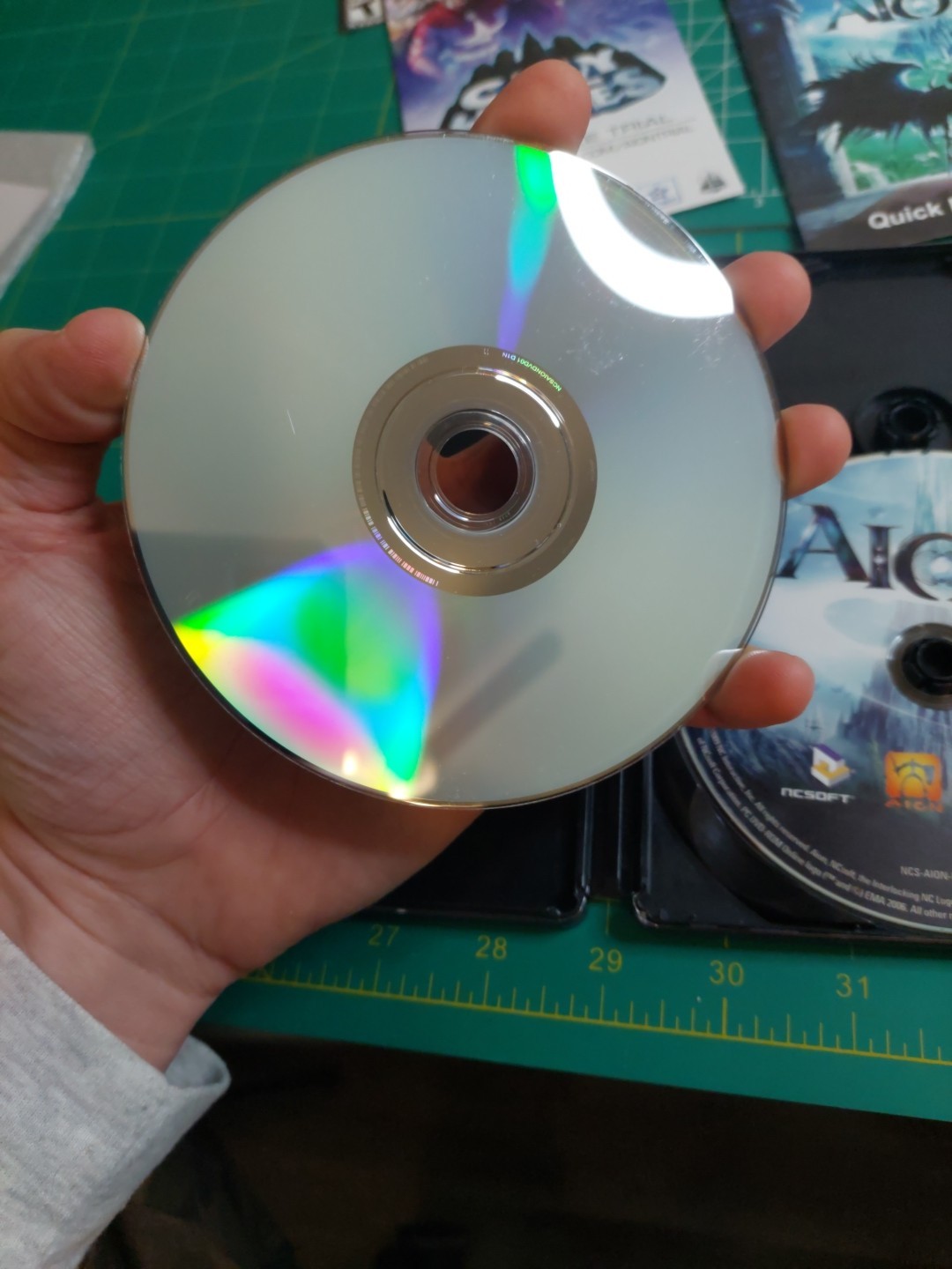Aion PC- DVD Rom Game Metal Case Version Steel Book Edition (2009) Complete