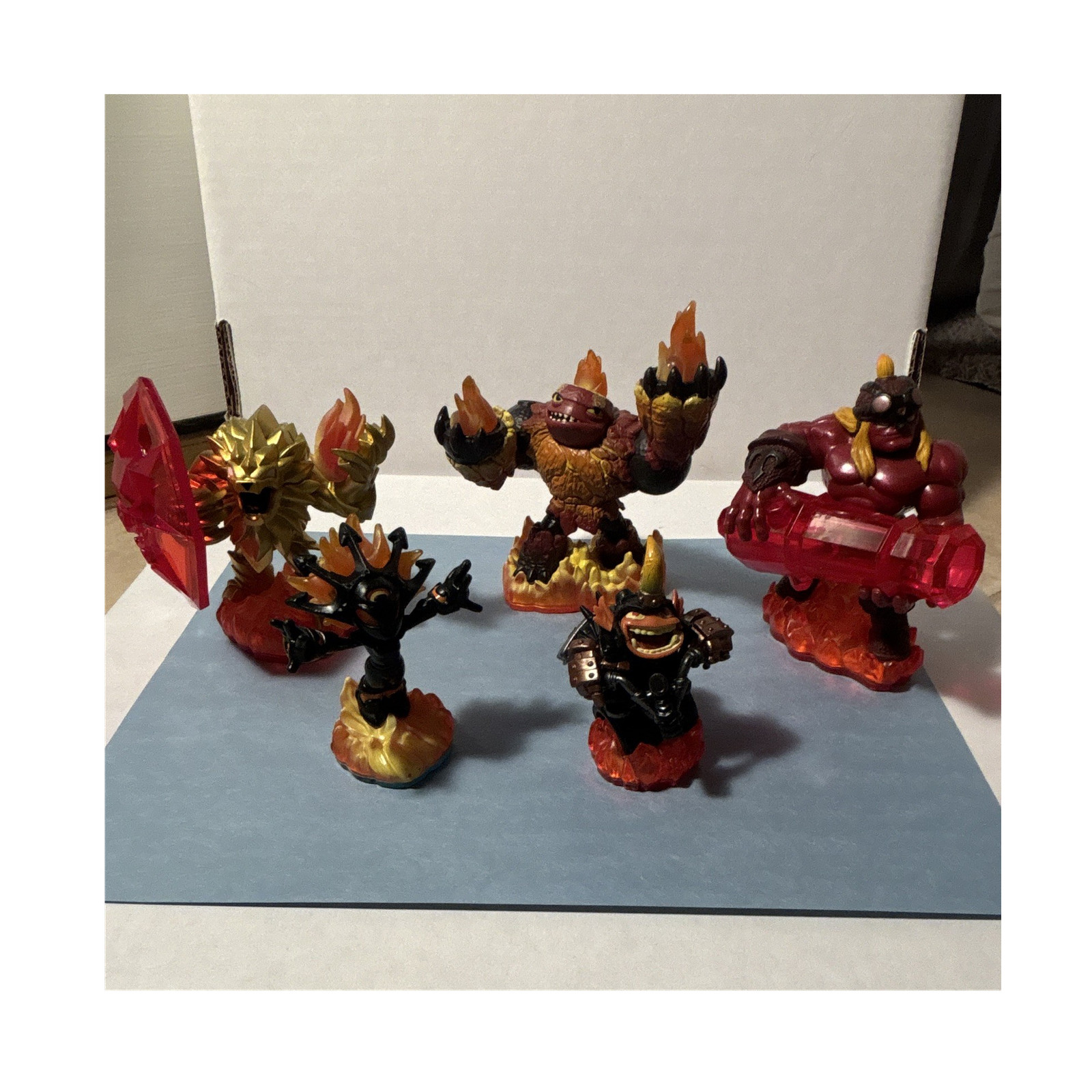 Activision Skylanders Fire Element Character Figure Lot Collectible
