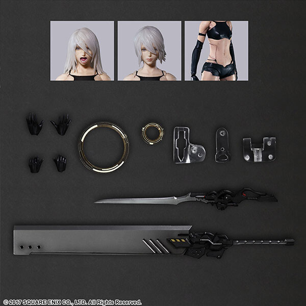 NieR: Automata YoRHa Type A No.2 Deluxe Play Arts Kai Action Figure NEW SEALED