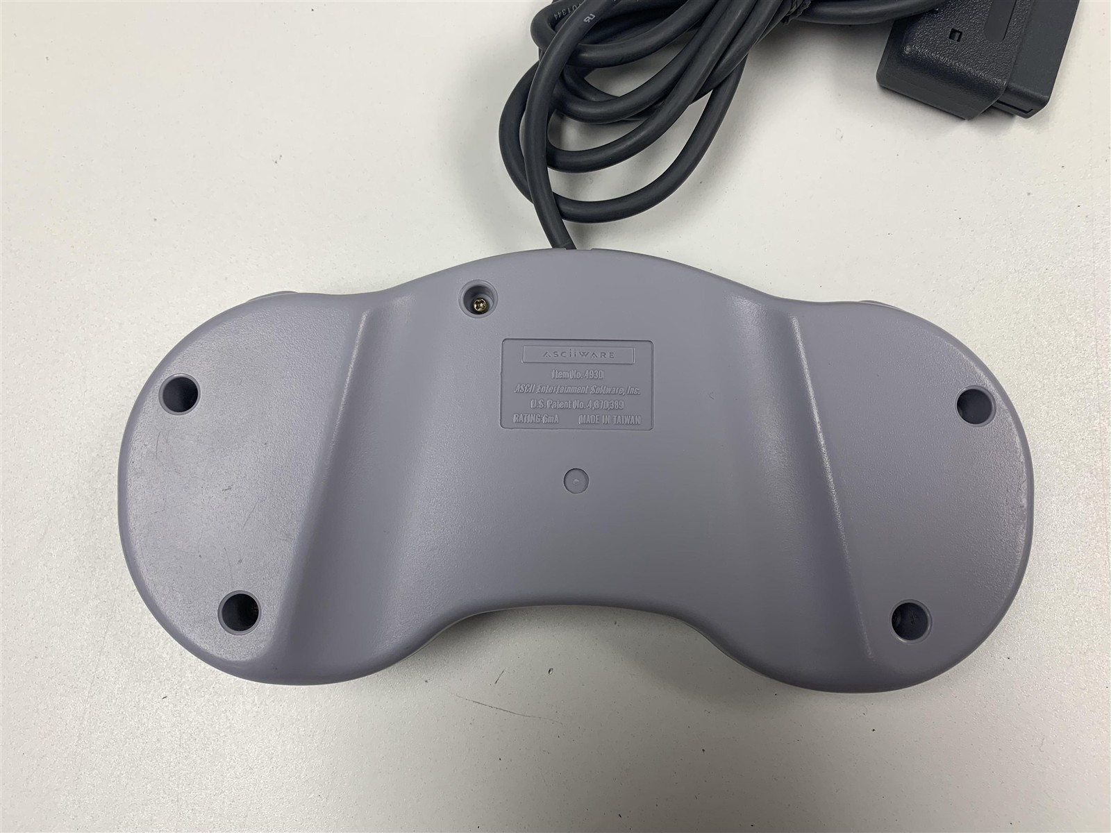 Asciiware Fighter Pad SNES Controller 4930 Super Nintendo Tested