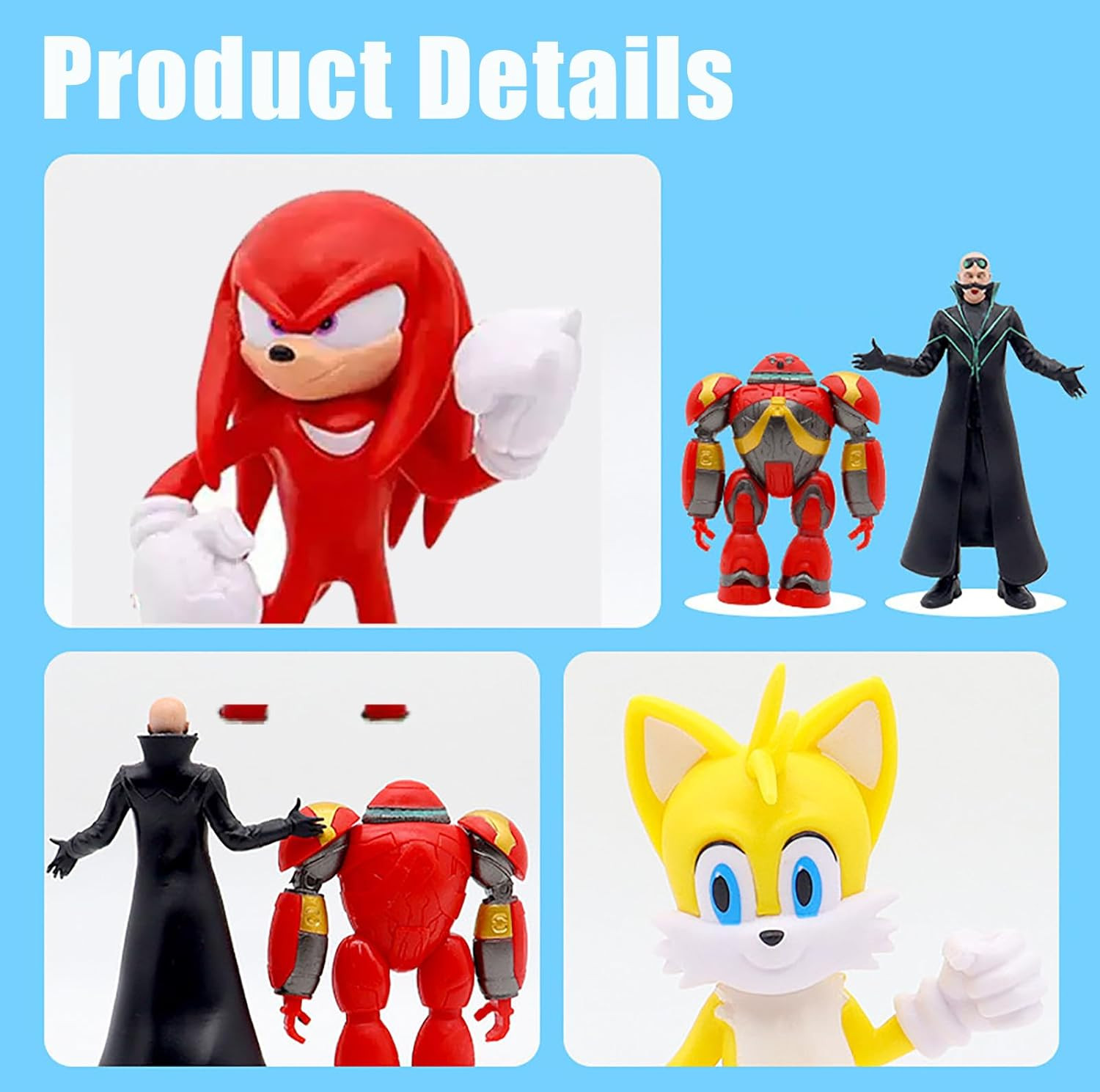 Hedgehog Action Figure, 6.5In Hedgehog Style Statue Handcrafted Collectible for