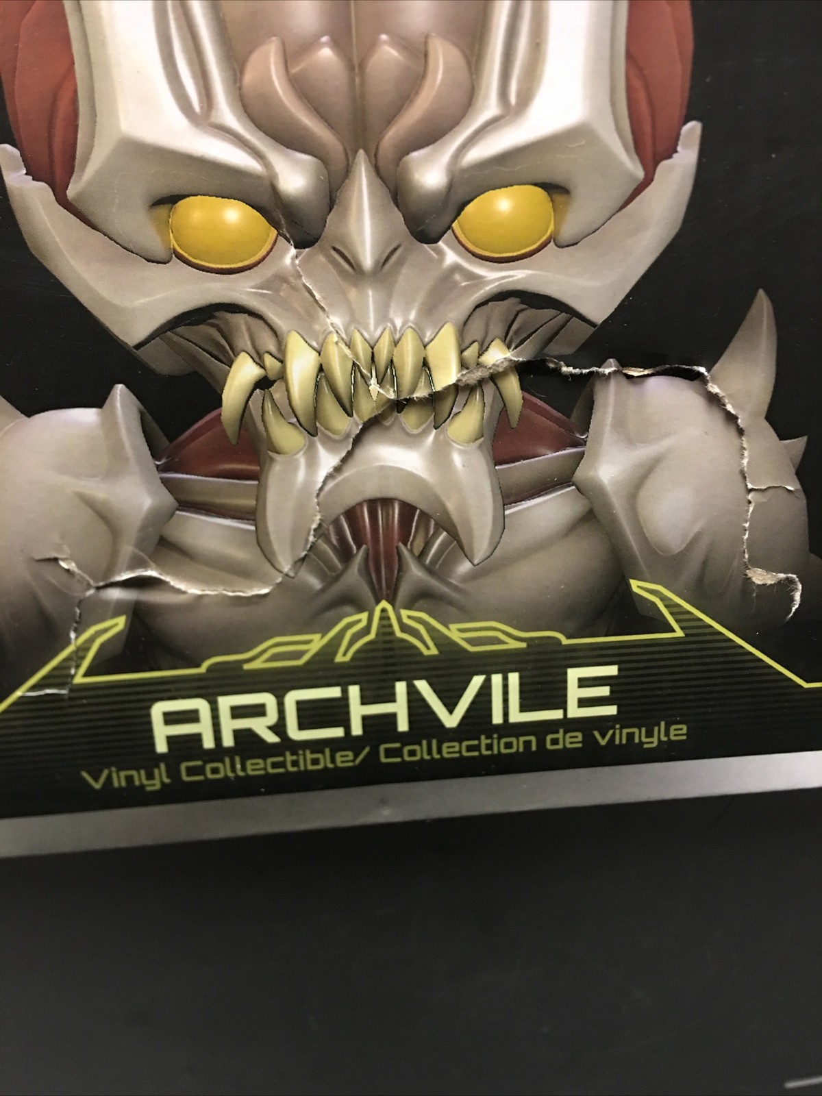 New Doom Eternal Archvile Mini Vinyl Gibbo Collectible #7 Figure- NIB- Bethesda