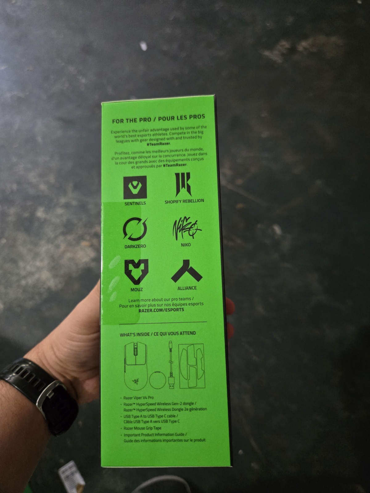 Razer Viper V4 Pro – Ultra-lightweight Wireless Symmetrical Esports Gaming Mouse