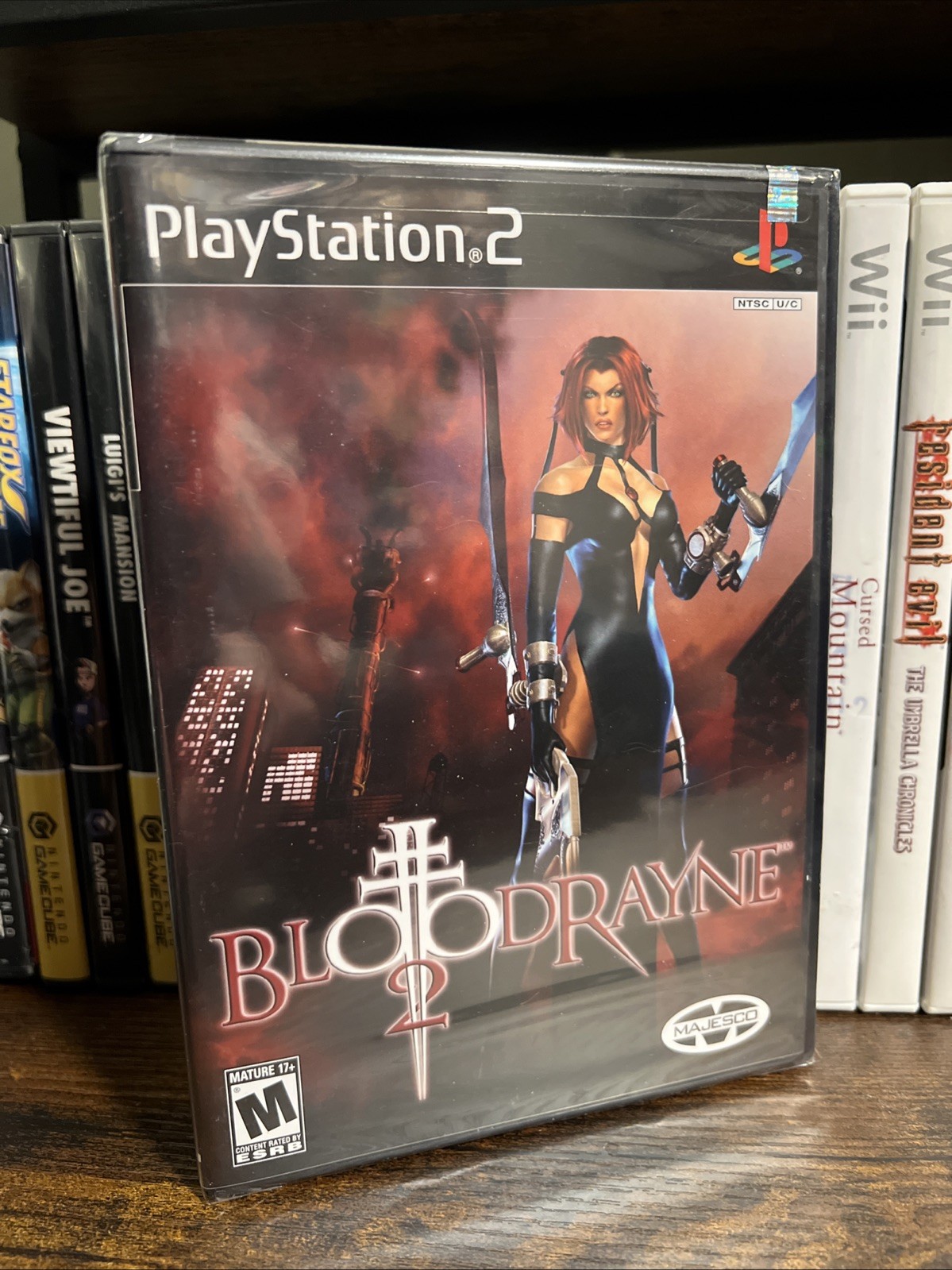 PS2 NEW SEALED BloodRayne 2 Sony 2002 Factory Sealed Black Label NO STICKERS