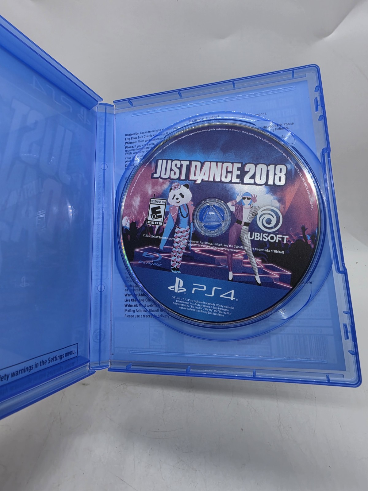 JUST DANCE 2018 Playstation 4 Mint Cib Tested Working Ps4 New