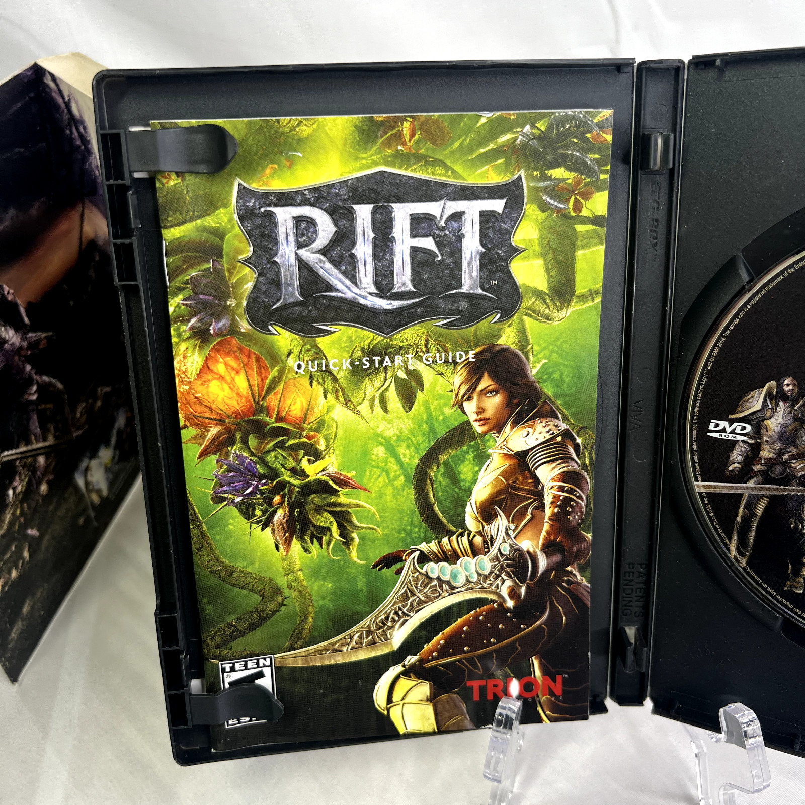 Rift PC game DVD-ROM CIB TESTED Slip Cover Poster Promo