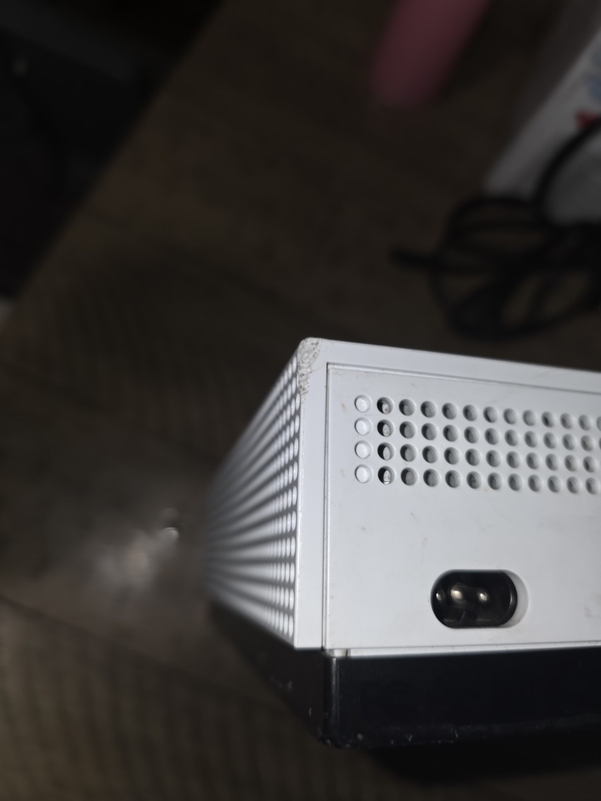 Microsoft Xbox One S 500GB – White CONSOLE & POWER CORD ONLY, Tested