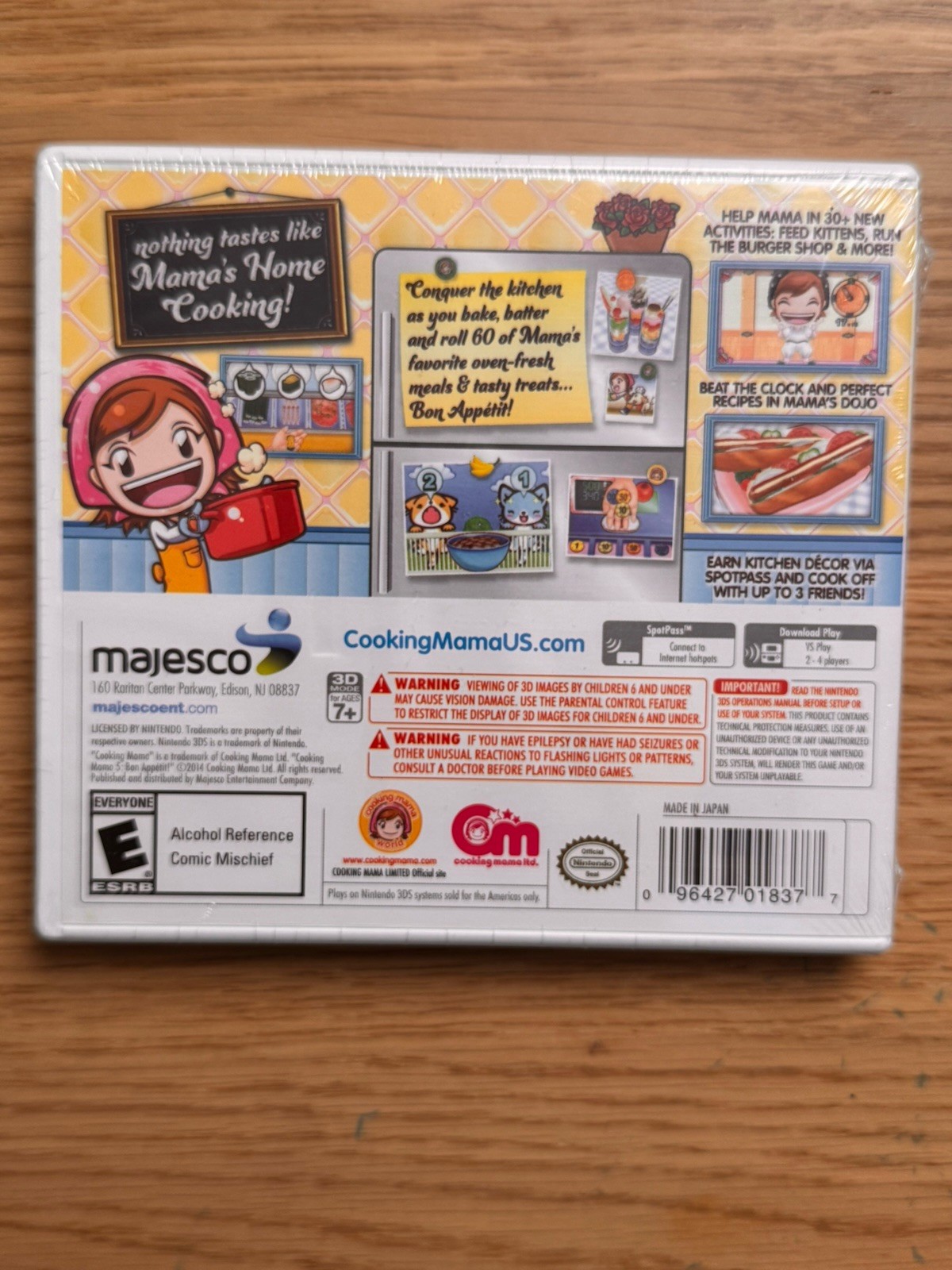 Cooking Mama 5: Bon Appetit! – (Nintendo 3DS) – Sealed