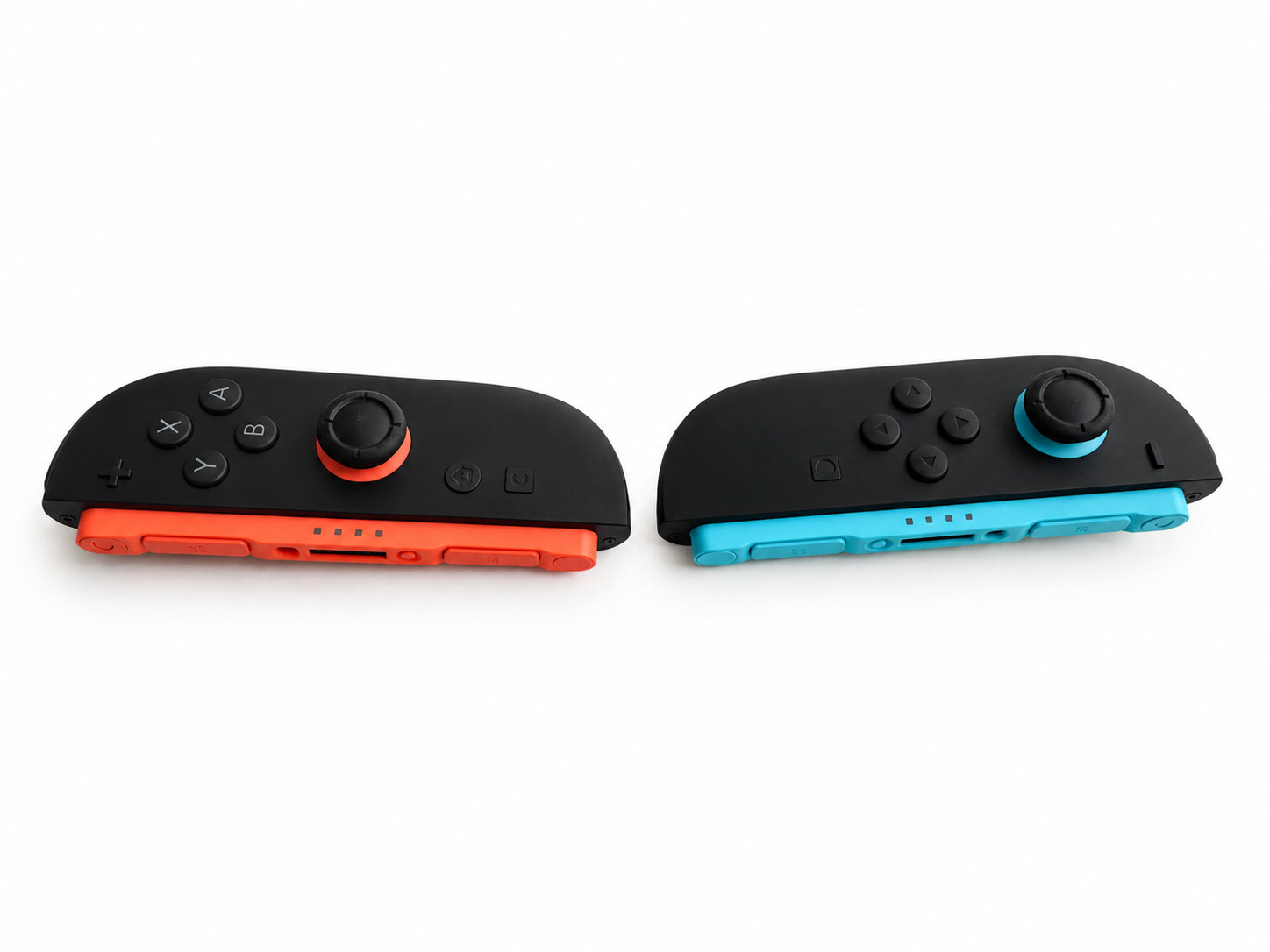 For Nintendo Switch 2 Joy Con 2 L & R Controller Handles Light Blue / Light Red
