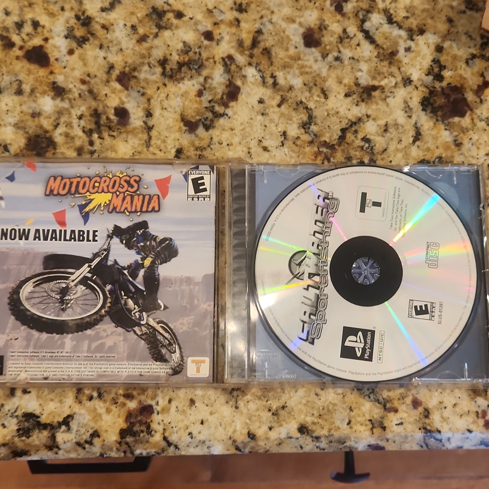 Take 2 Interactive Saltwater Sportfishing PS1 Fishing Sports 1 Player NTSC-U/C
