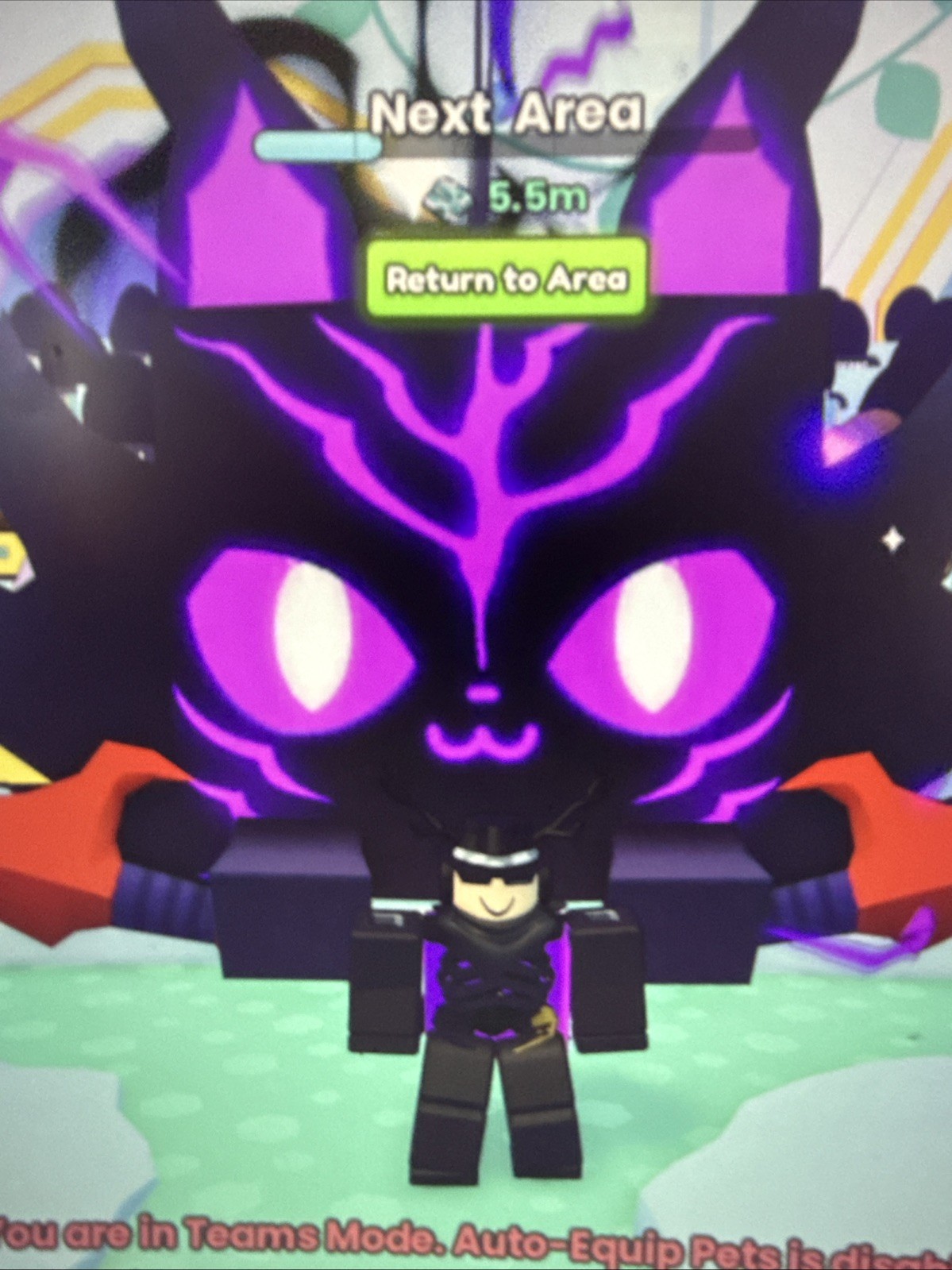 🟣PET SIMULATOR 99⚫️ TITANIC Anime Cat In-Game Pet FAST SAME DAY DELIVERY
