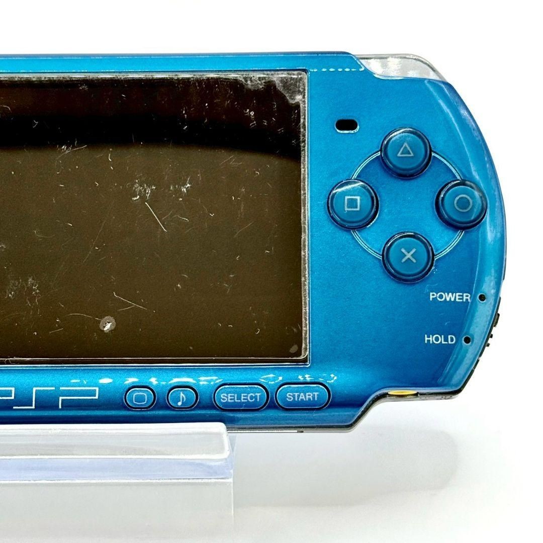 Sony PSP-3000 Vibrant Blue Handheld Console Rare Color 12
