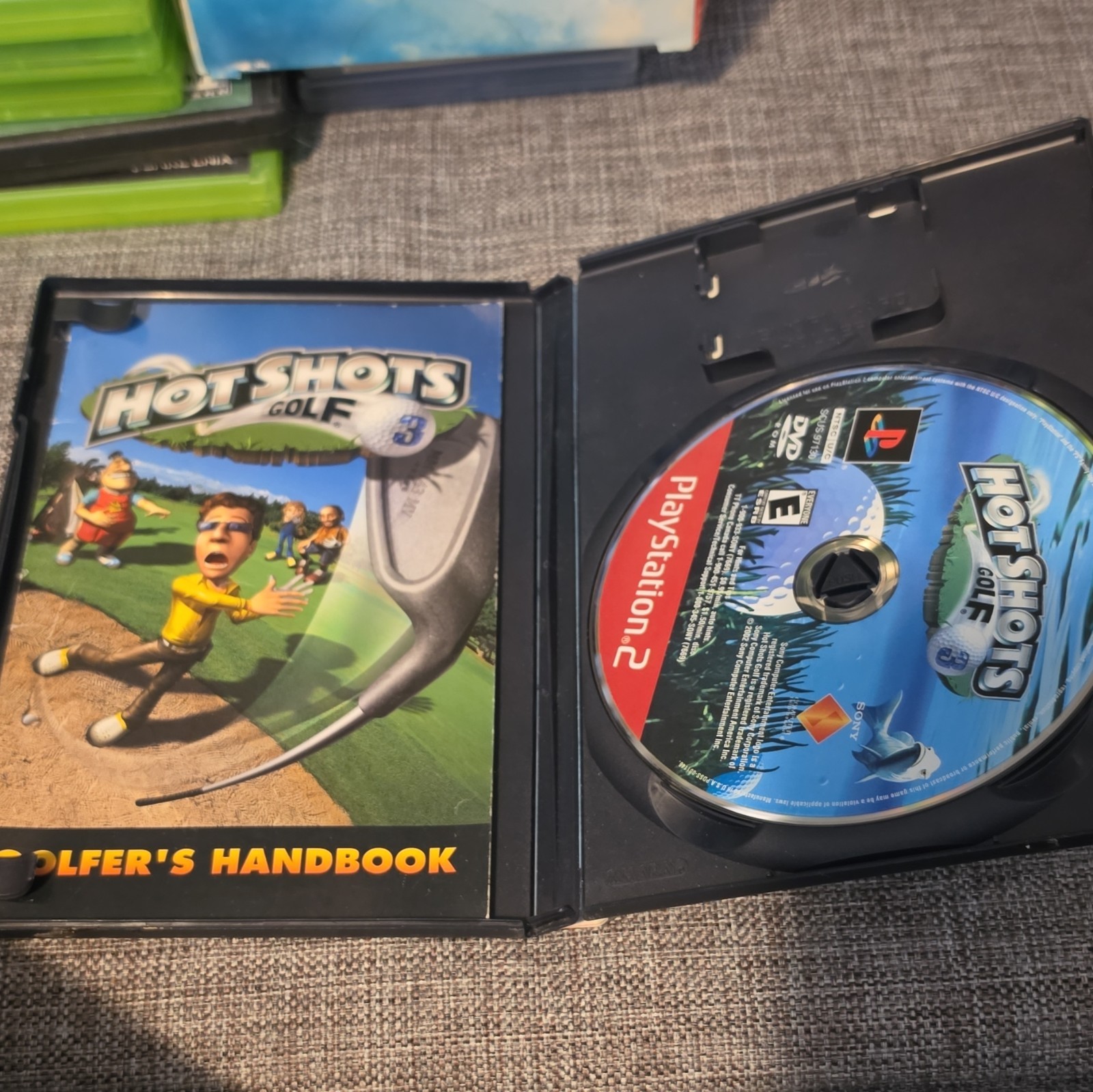Hot Shots Golf 3 Greatest Hits – PS2 Multiplayer w/ Manual E