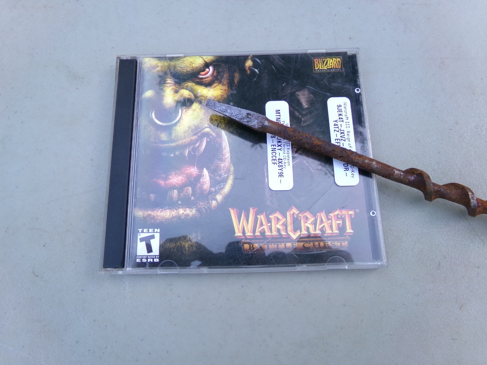 WarCraft III Battle Chest Reign of Chaos The Frozen Throne CD Rom