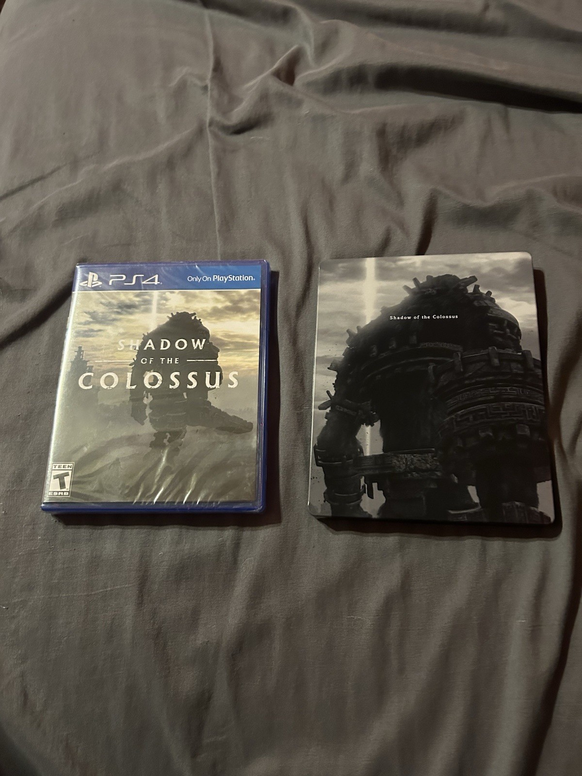 Shadow of the Colossus PlayStation 4 Steelbook and Sealed game