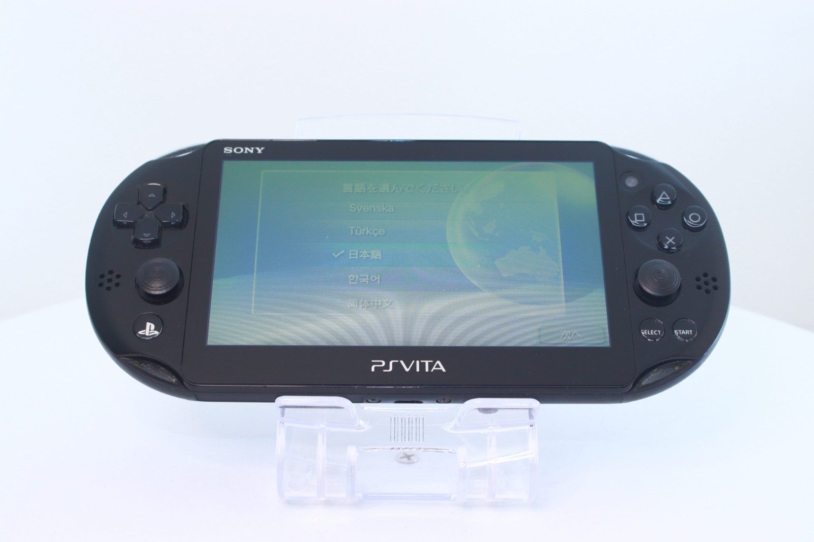 JP Game PS Vita PCH-2000 Black [ Rank：A]