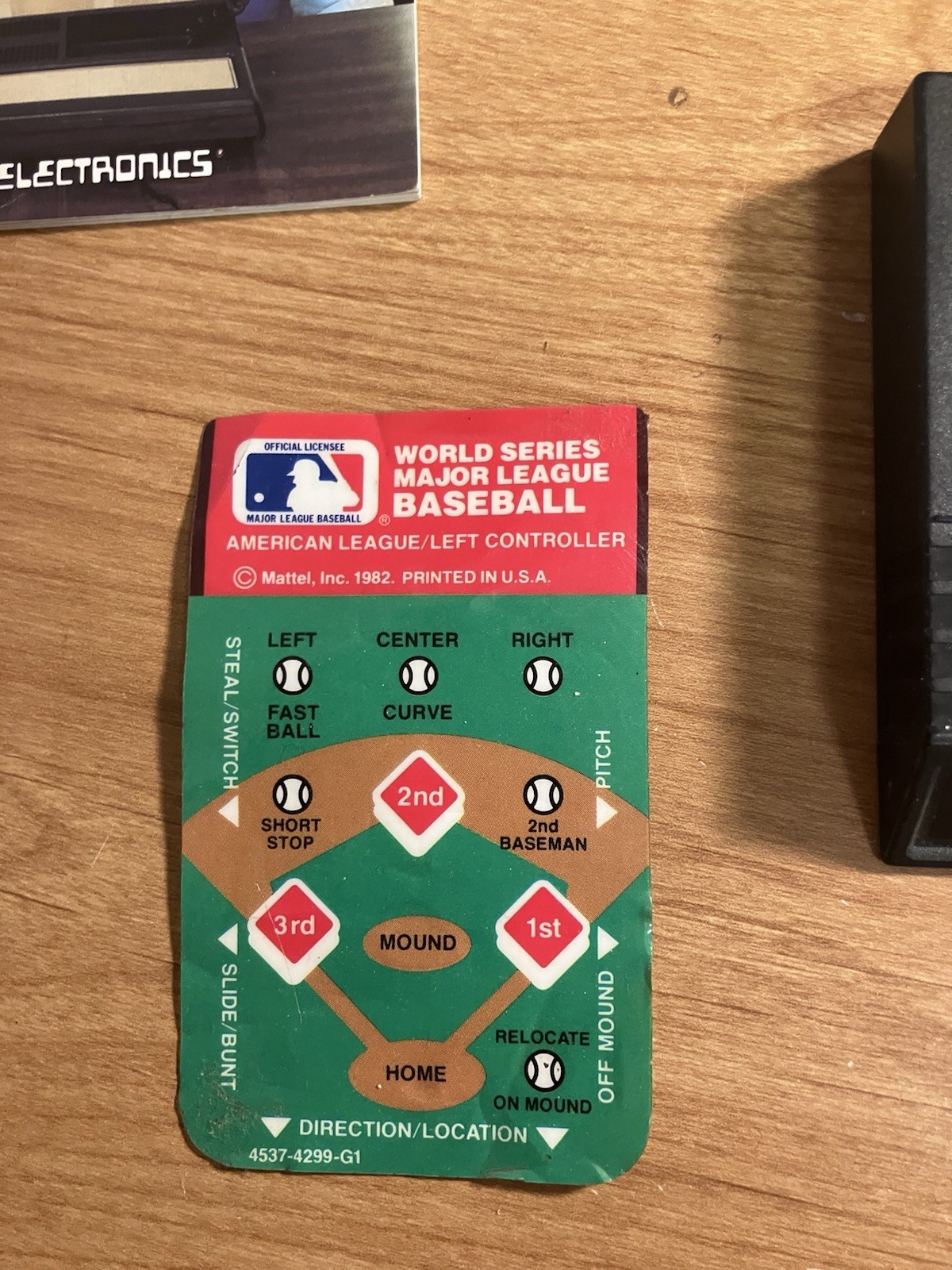 World Series Major League Intellivision ECS 1983 Mattel Edition Very Rare CiB