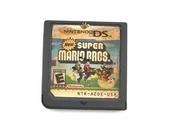 New Super Mario Bros. (Nintendo DS, 2006) Cartridge Only Fast Free Shipping