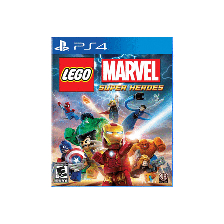 LEGO MARVEL SUPER HEROES PS4! IRON MAN CAPTAIN AMERICA, HULK SPIDERMAN, AVENGERS