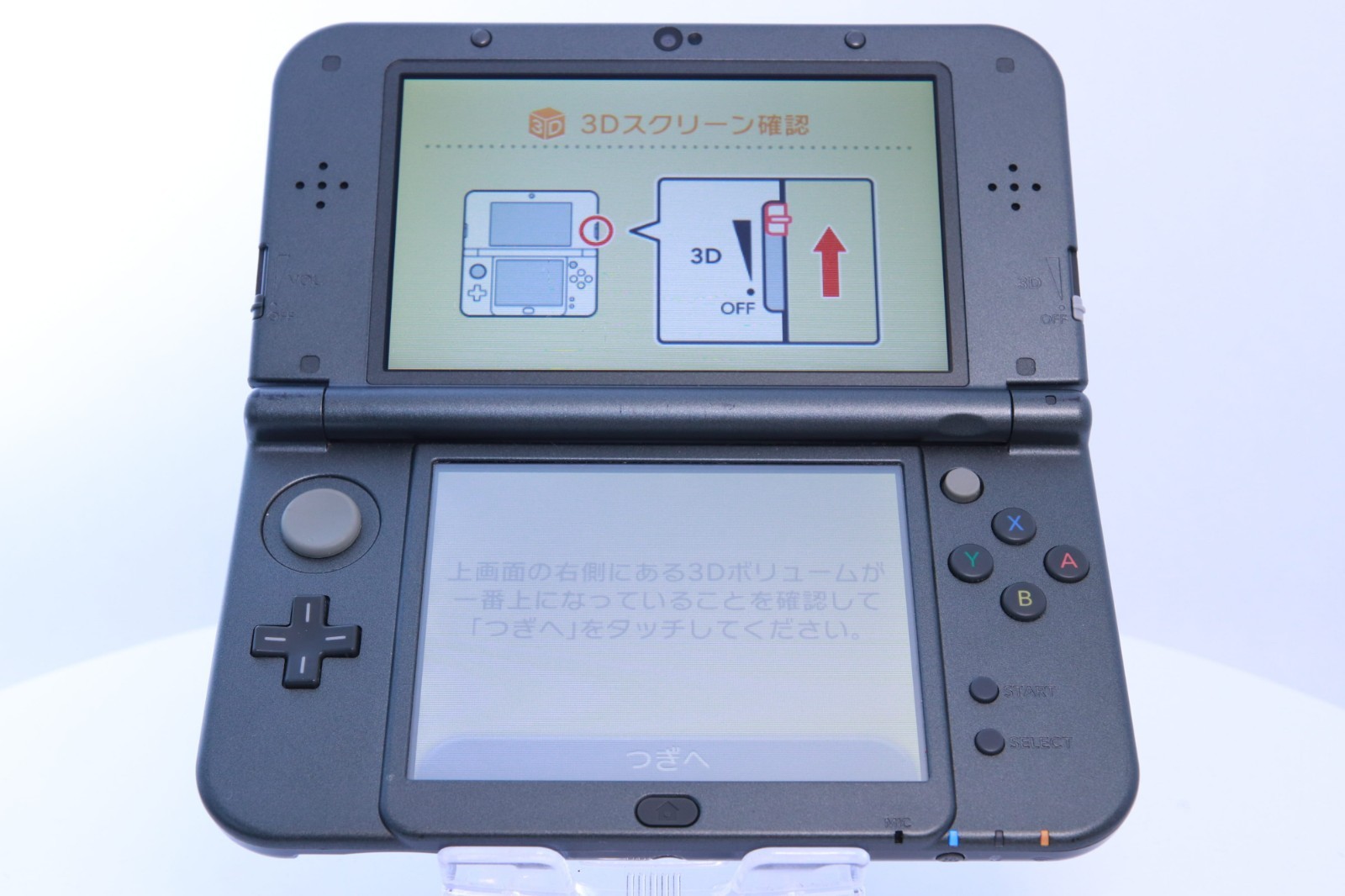 New Nintendo 3DS LL XL Metallic Black [Rank : B]Region-locked