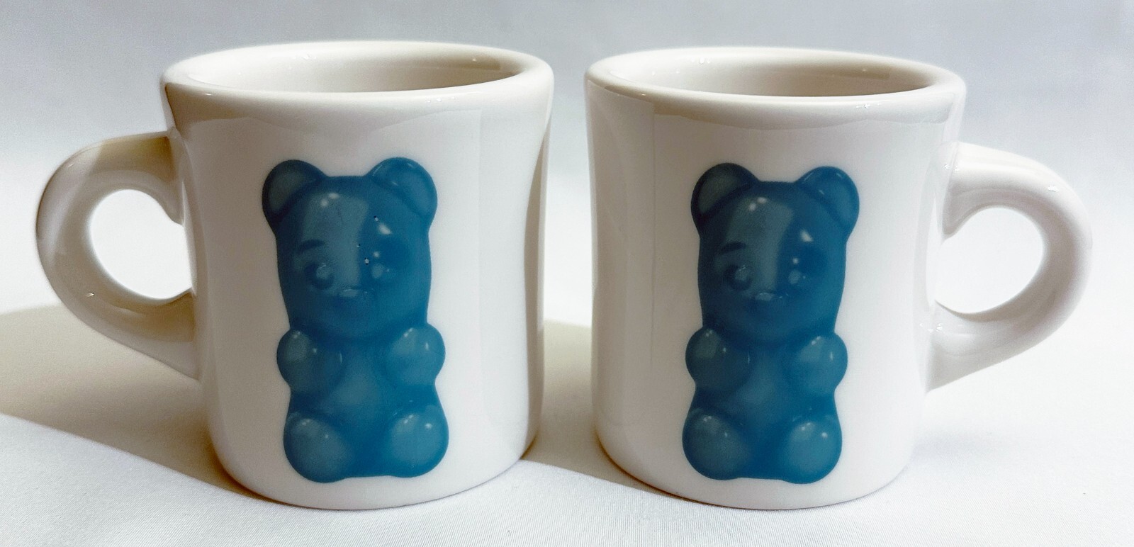Candy Crush Soda Mug Espresso Cup Set By King Blue Candy Bear 2015 4 oz