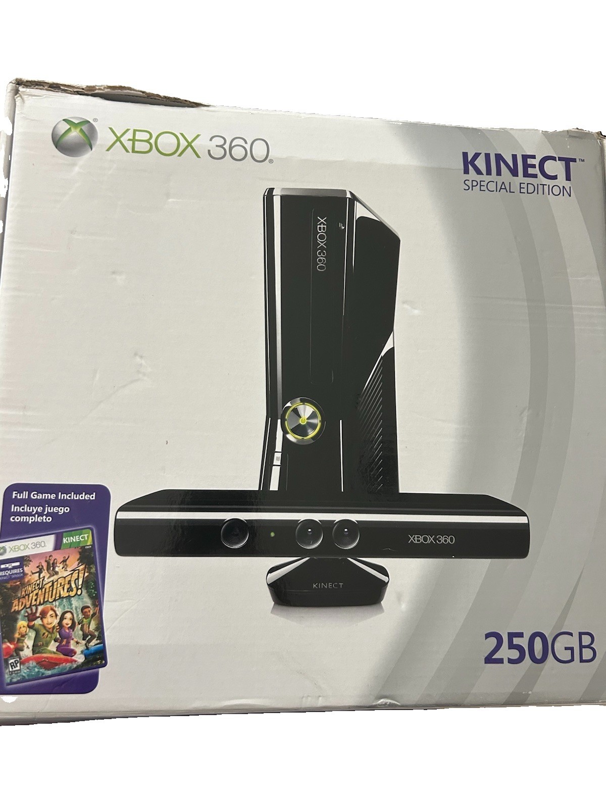 Microsoft Xbox 360 Kinect Special Edition 250GB Wi-Fi HDMI Black Console