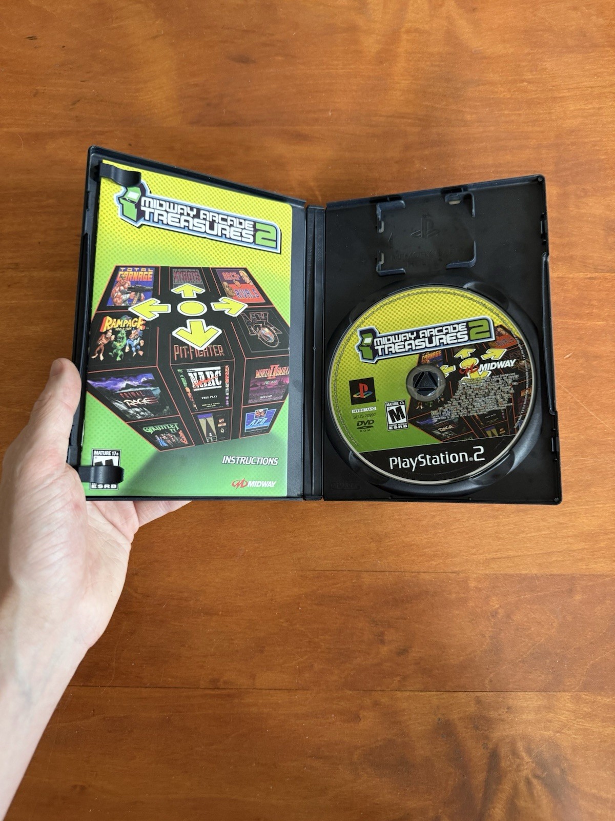 Midway Arcade Treasures 2 (PlayStation 2, Ps2) CIB Complete w/ Reg & Tested