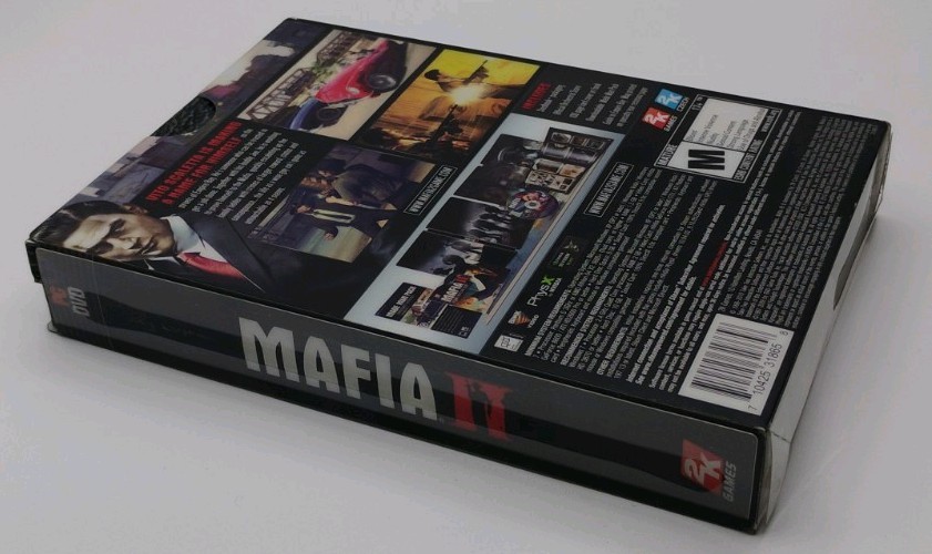 Mafia II Collector’s 2010 PC DVD Edition Steel book – Complete In Box Authentic