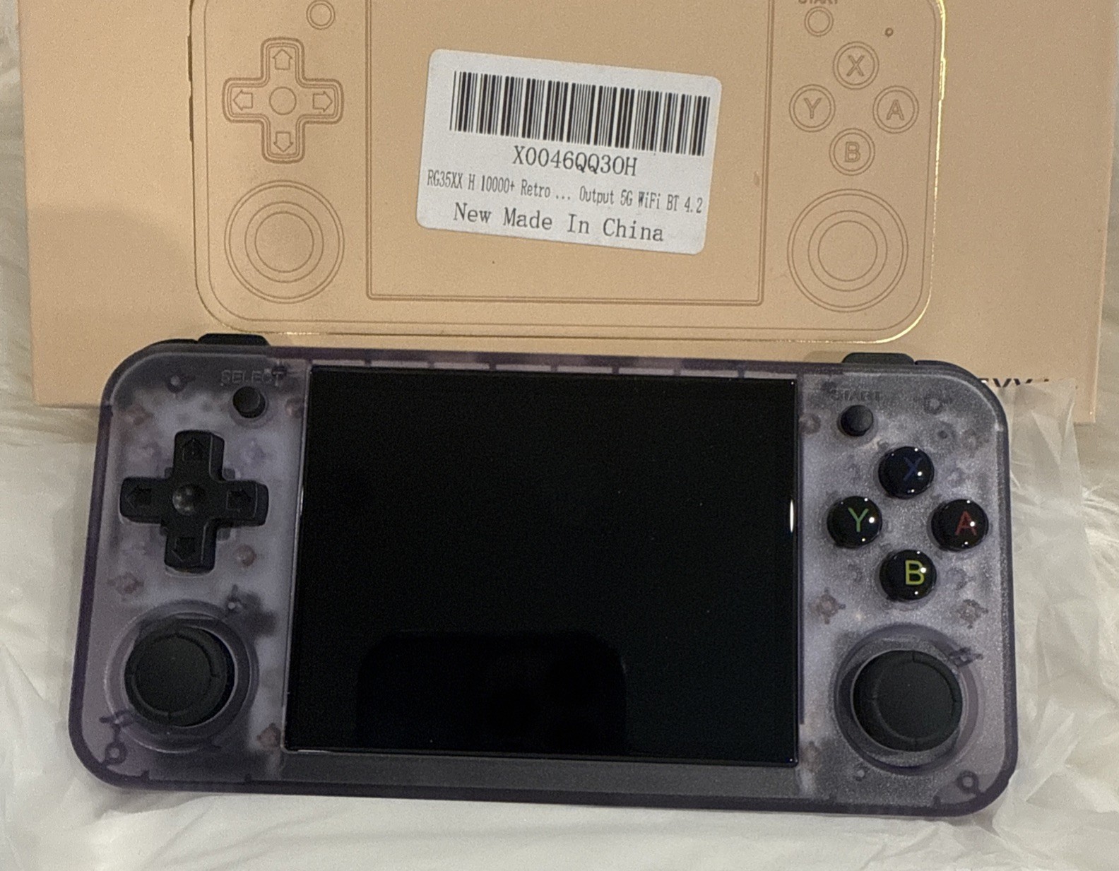 RG35XX H, Anbernic Retro Handheld Gaming Console Dual Joystick Design 3.5-inch H