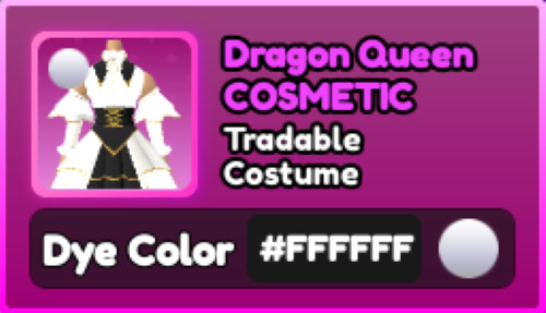 World Zero WZ – COSMETICS – #FFFFFF (BRIGHT WHITE) – COSTUME