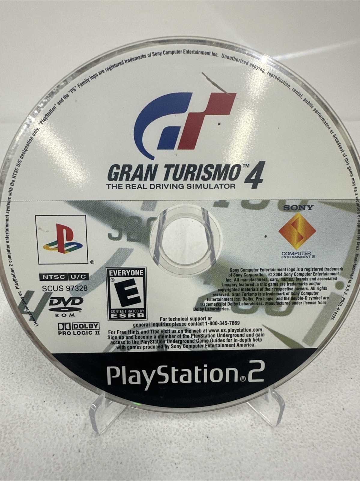 Gran Turismo 3 & 4 Bundle Lot (Sony PlayStation 2 PS2) Discs Only