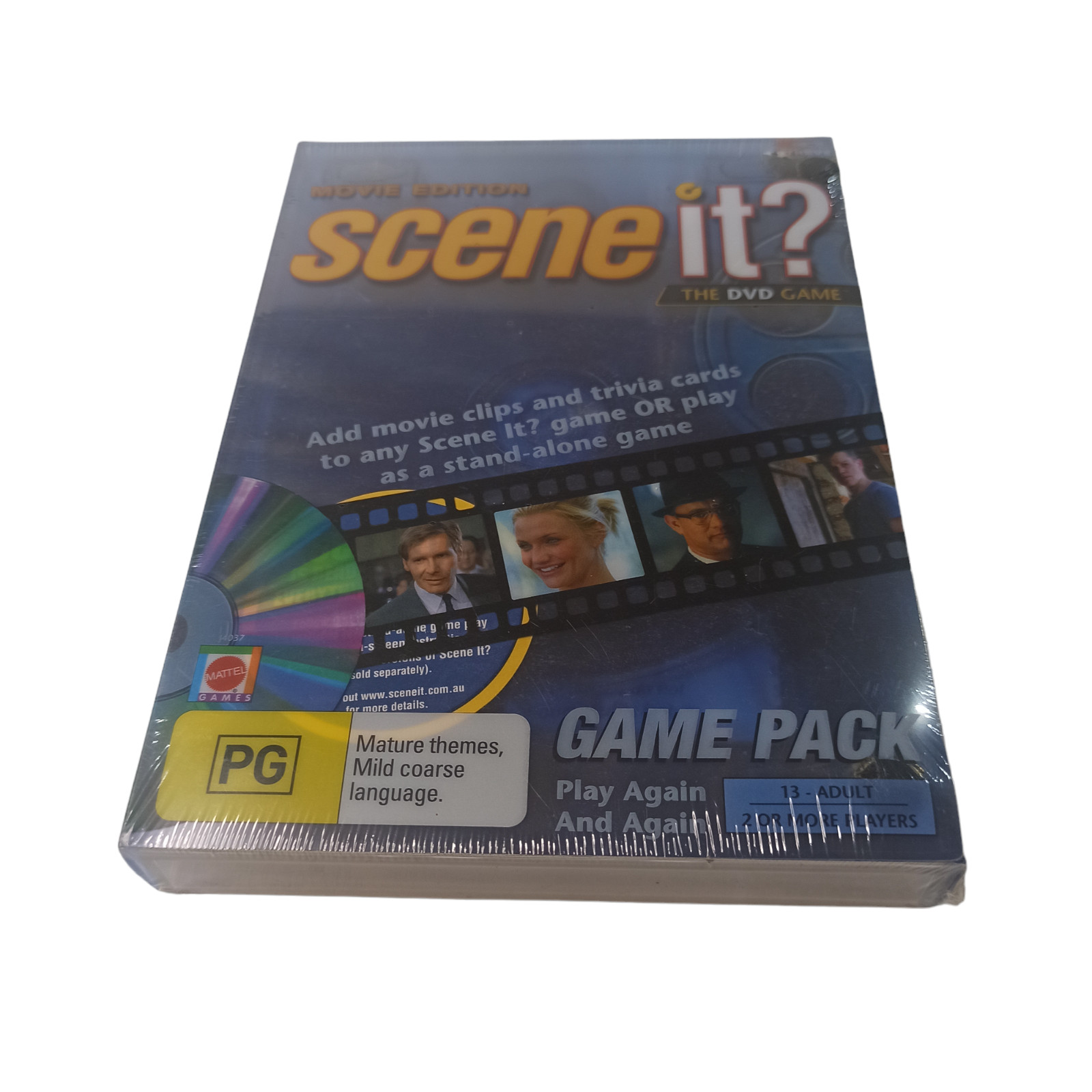 Scene It? Movie Edition DVD Video Game Quiz Guessing Region 0 Brand New