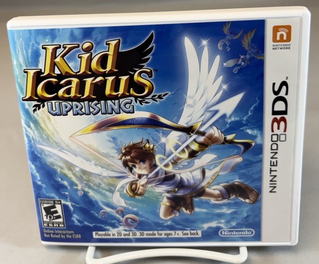 Kid Icarus: Uprising (Nintendo 3DS) – Complete Big Box Edition + Stand & AR Card