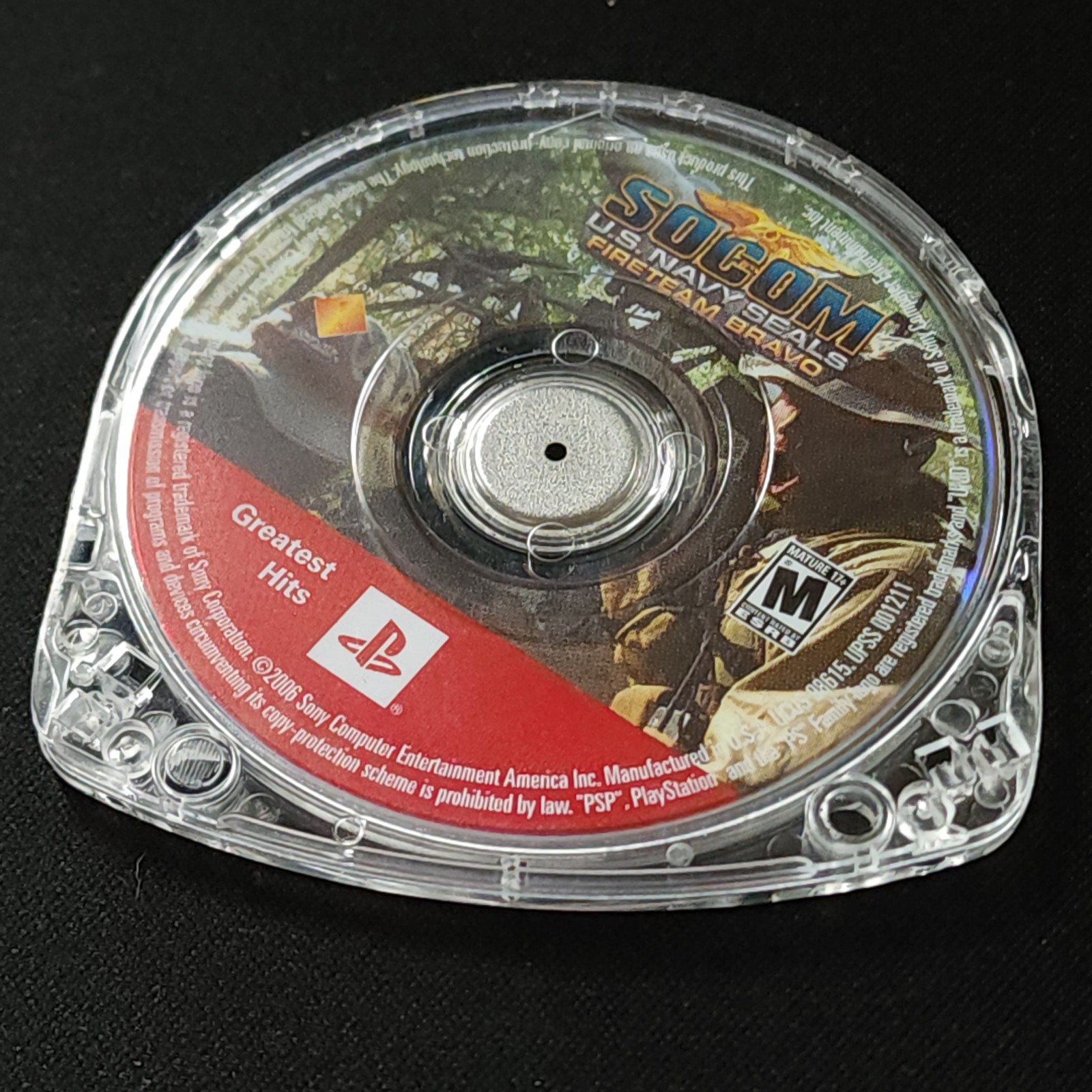 SOCOM: U.S. Navy SEALS — Fireteam Bravo (Sony PSP, 2006) CIB