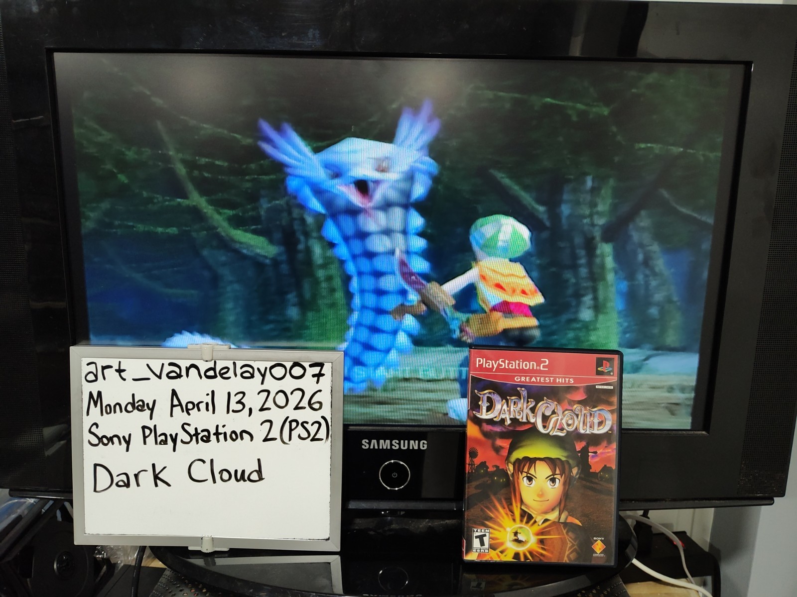 Dark Cloud (PlayStation 2 PS2, 2001) *CIB w/ Reg Card* Great Condition* Tested!