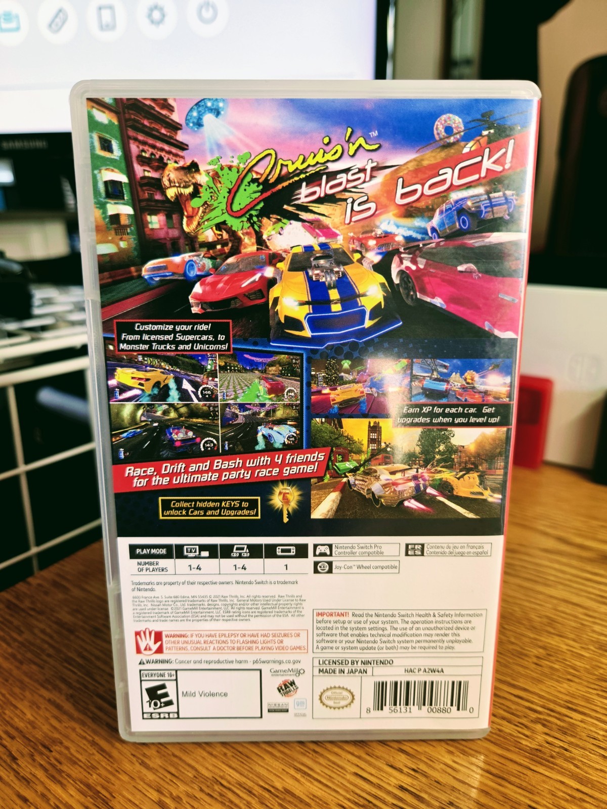 Cruis’n Blast (Nintendo Switch) CIB