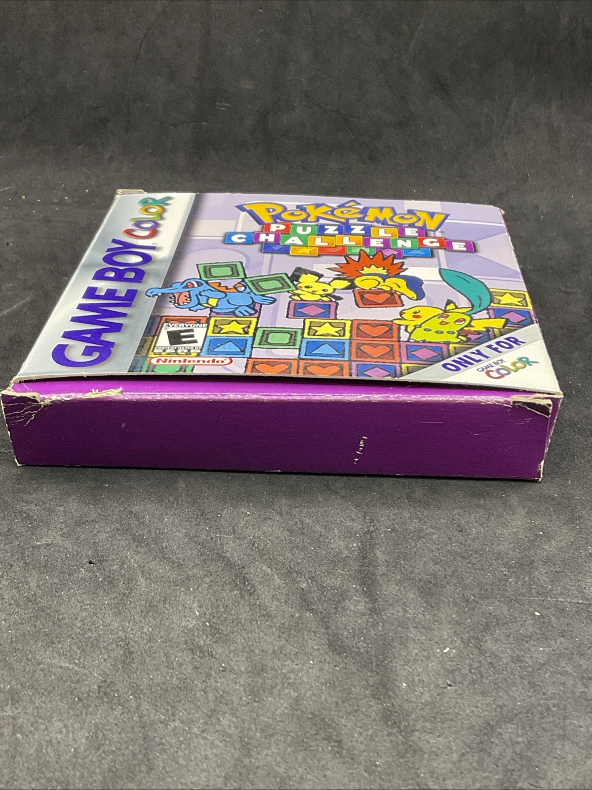 Pokémon Puzzle Challenge (Nintendo Game Boy Color, 2000) Box Only