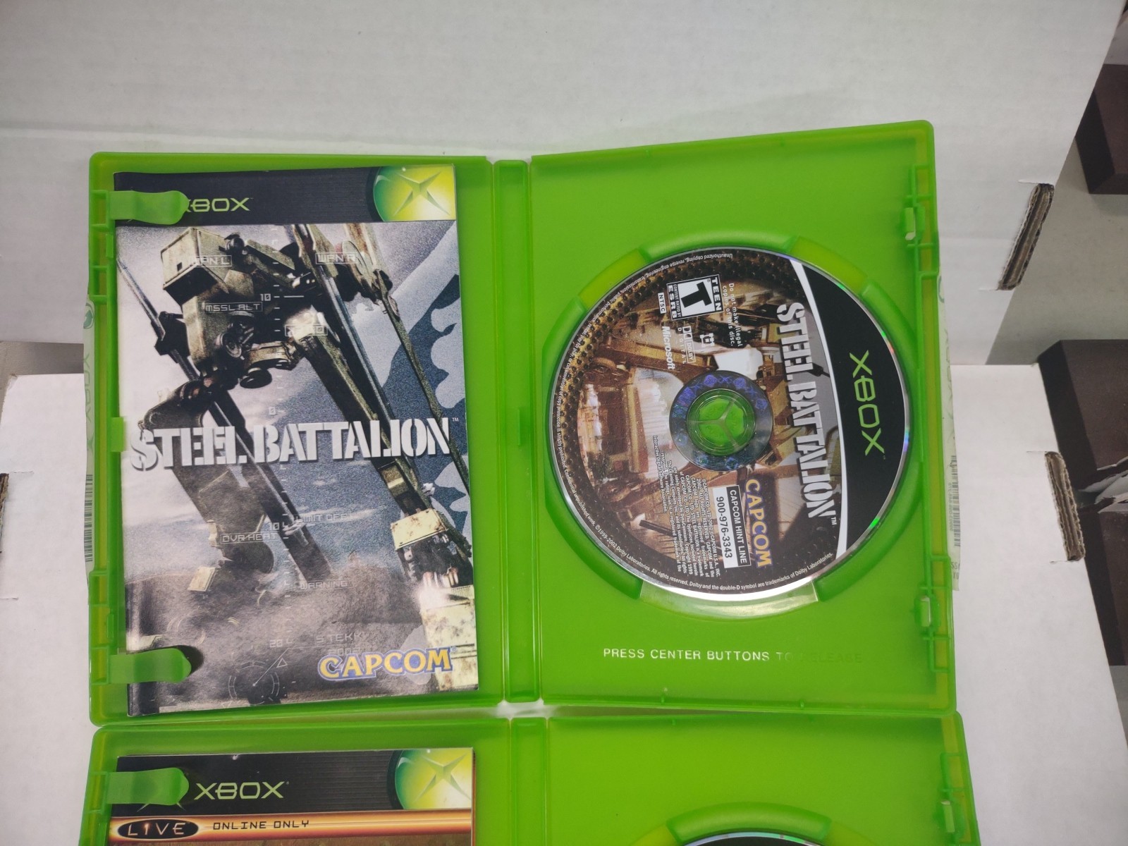 Steel Battalion & Line Of Contact, Original Xbox 2002/Xbox Live