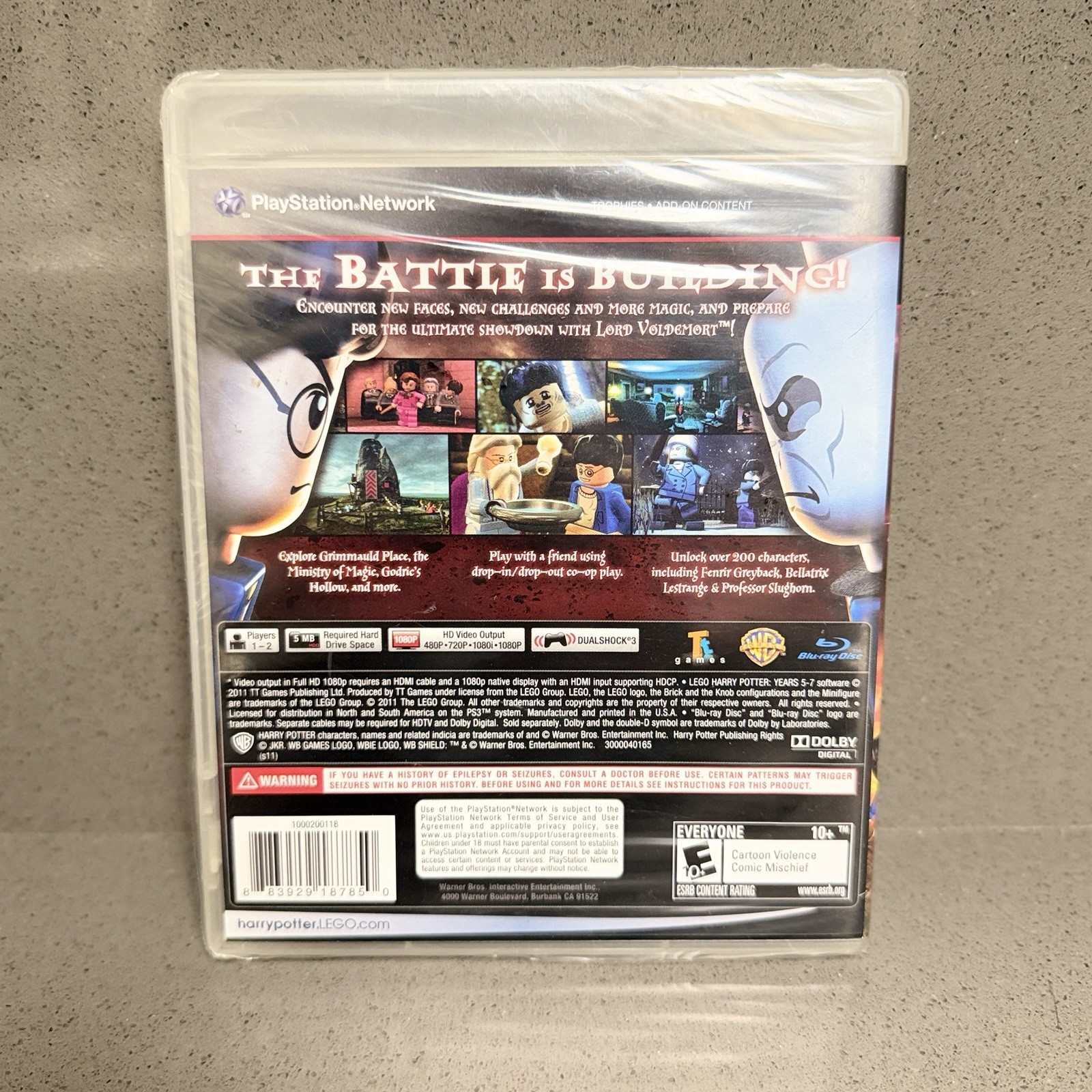 LEGO Harry Potter Years 5-7 PS3 PlayStation 3 Sealed Brand New Factory Sealed