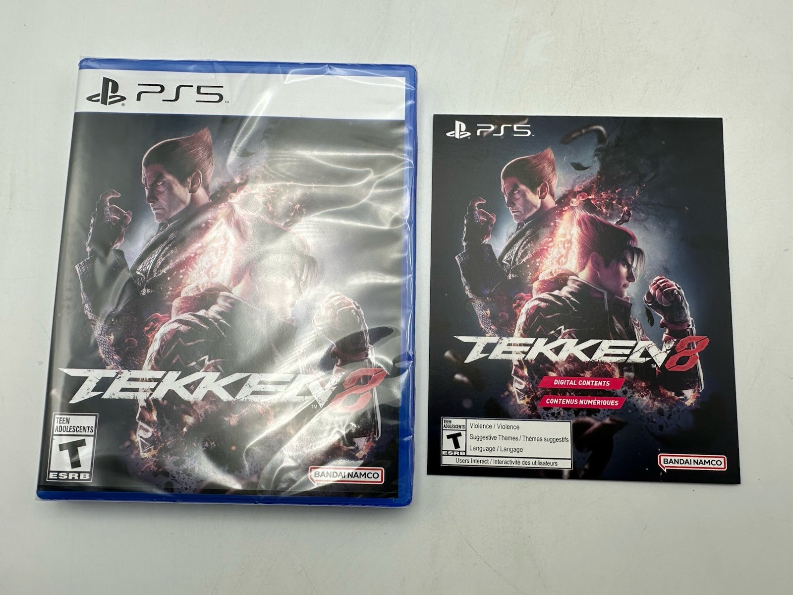 Tekken 8 W/ Ultimate Edition Digital Code PS5 Playstation 5 Brand New Sealed
