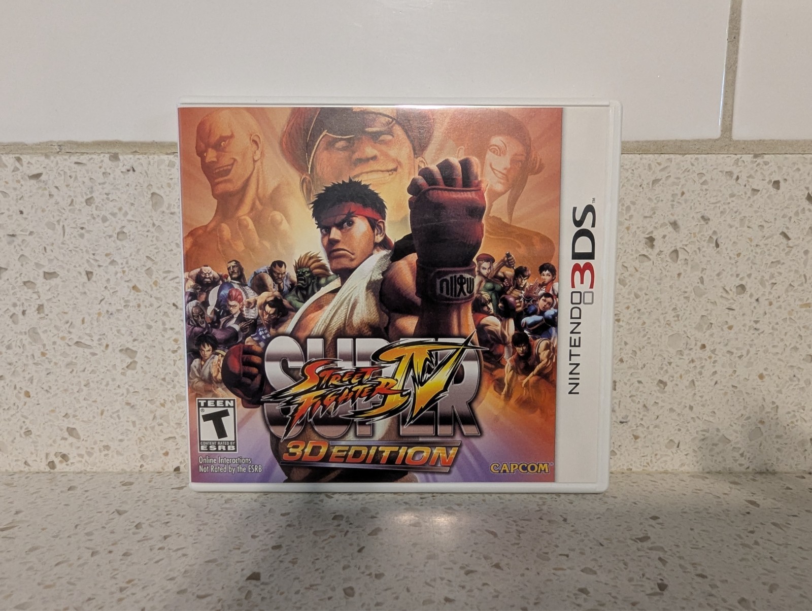 Super Street Fighter IV 3D Edition Nintendo 3DS CIB Manual