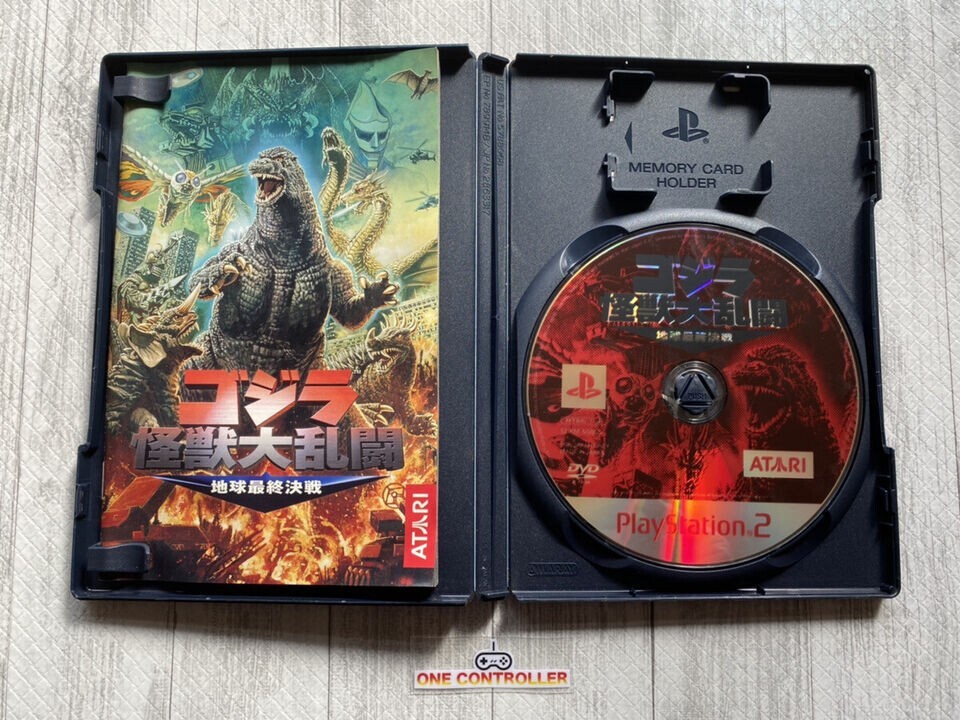 SONY PS2 Kingdom Hearts ⅠⅡ & Final Mix & Godzilla & Dinosaur from Japan