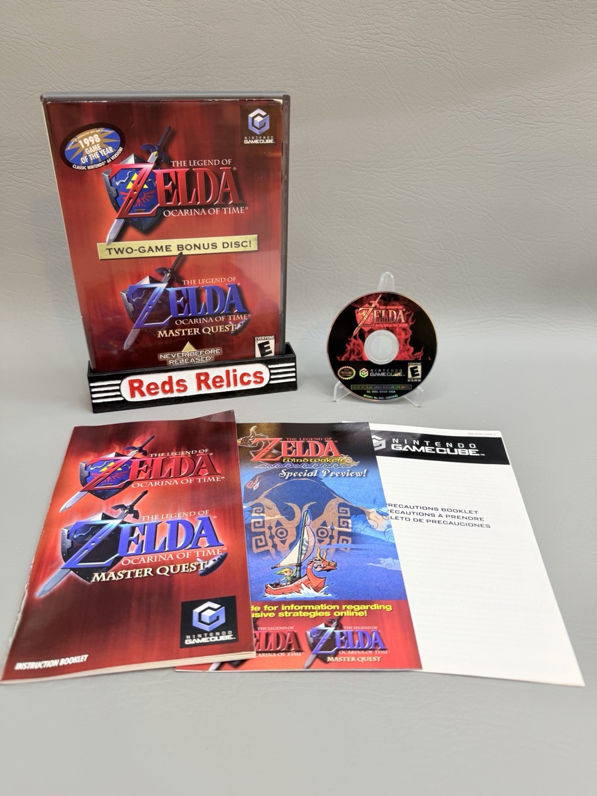The Legend of Zelda: Ocarina of Time + Master Quest (Nintendo GameCube 2003)