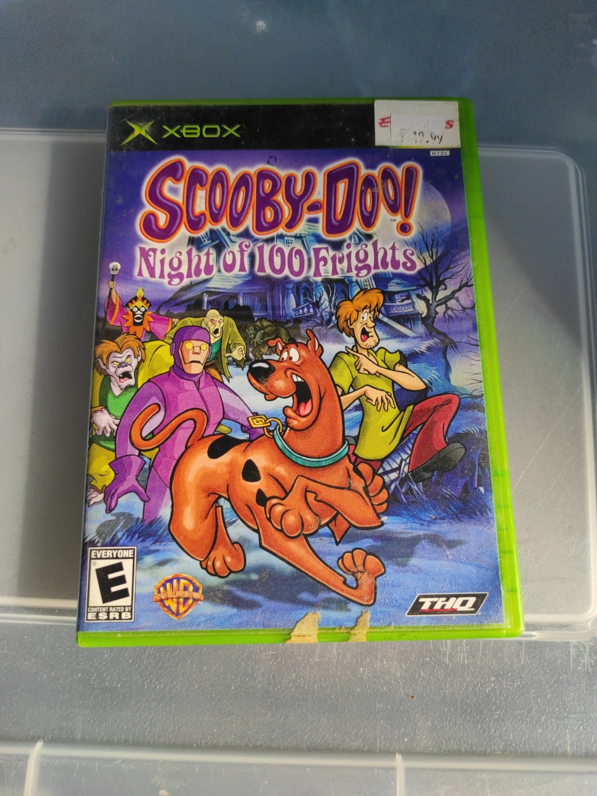 Scooby-Doo Night Of 100 Frights (Xbox, 2003) CIB, Pristine Disc, Tested & Works