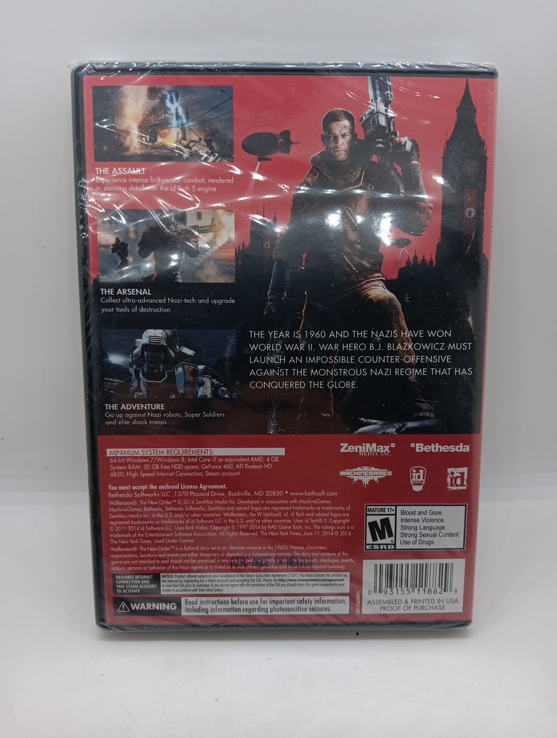 Wolfenstein: The New Order (PC, 2014)